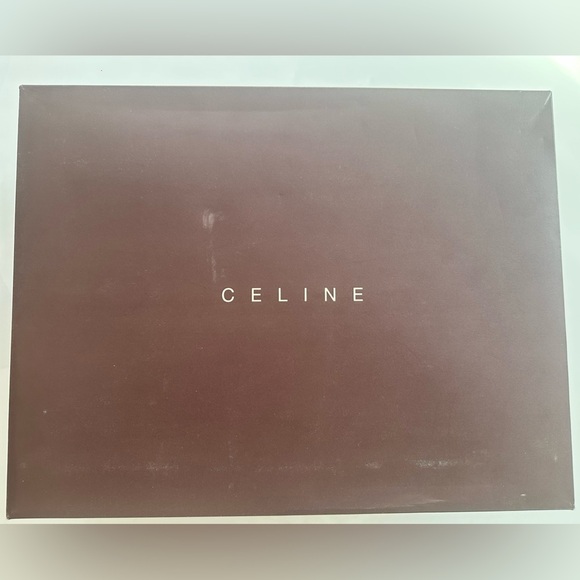 Vintage Celine Monogram Fleece Blanket in Box - Picture 3 of 3